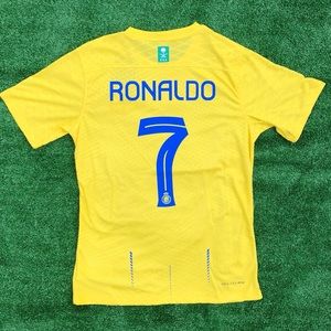 Men’s Al-Nassr FC 2023/24 Home Jersey #7 Ronaldo